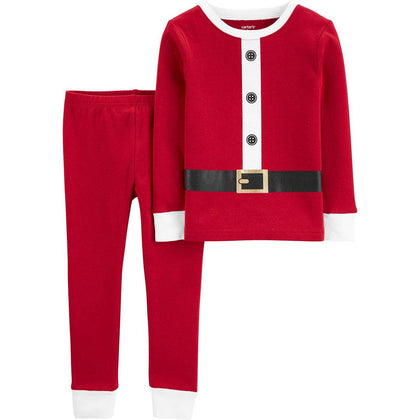 Pijama de Algodão Holiday Papai Noel - BBTC Babytunes
