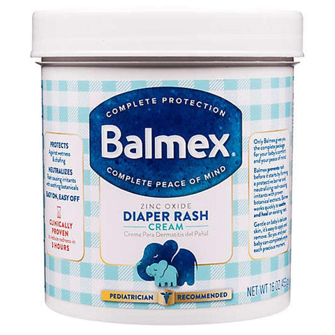 Pomada Balmex Para Tratamento & Prevenção De Assaduras 453G - Balmex Babytunes