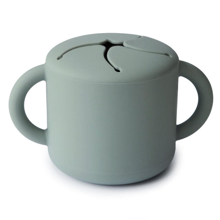 
    Porta Snack Infantil Mushie Cambridge Blue - Mushie Babytunes
  