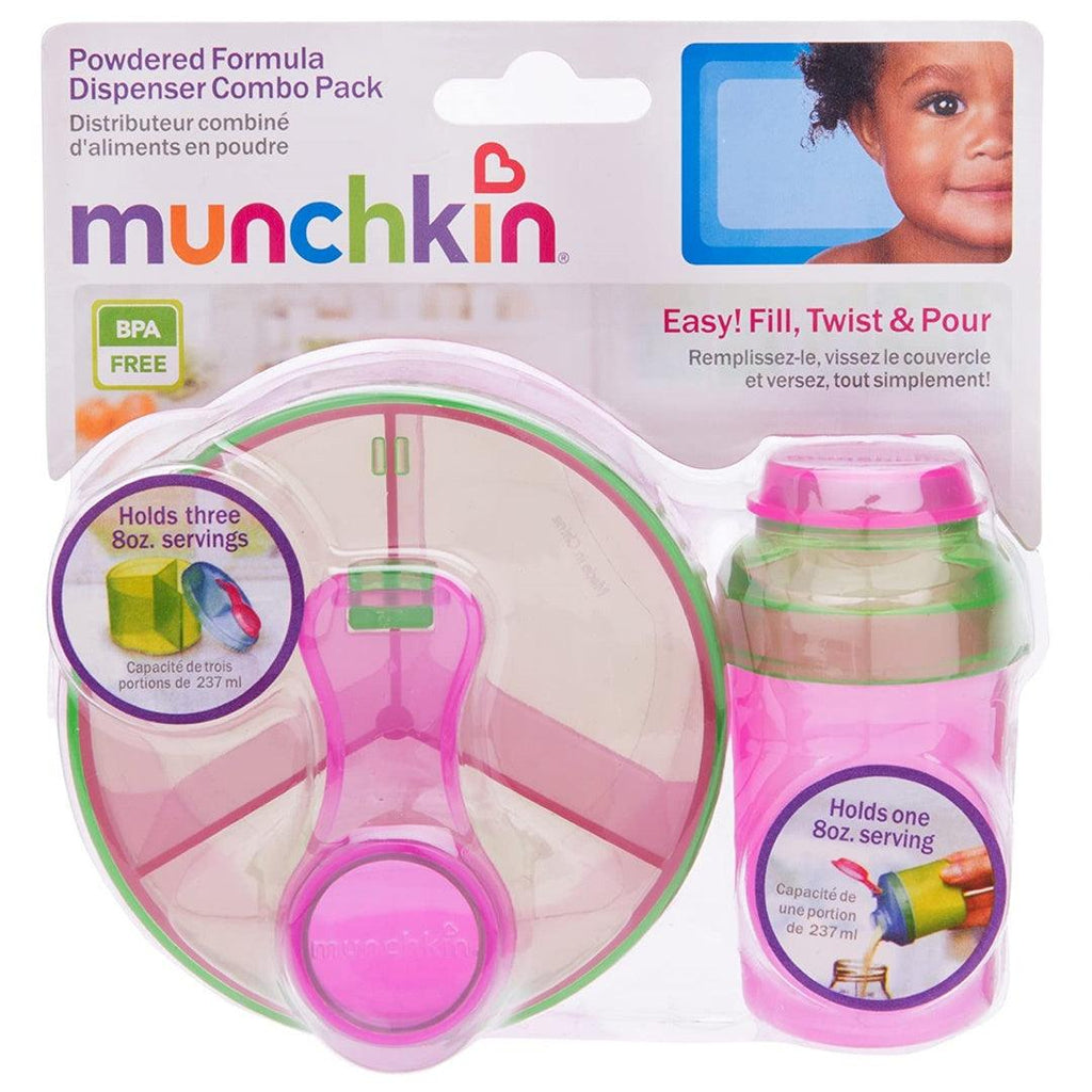 Porta Fórmula Munchkin Rosa - Munchkin Babytunes