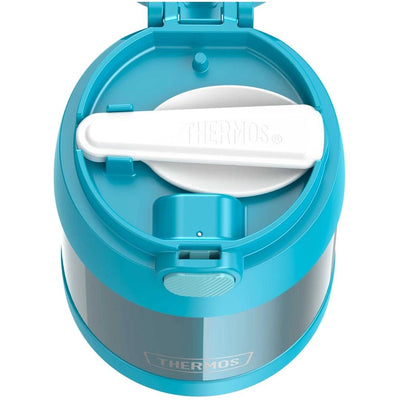 Pote Térmico Thermos Foogo Turquesa 290ML - Colher Incluída