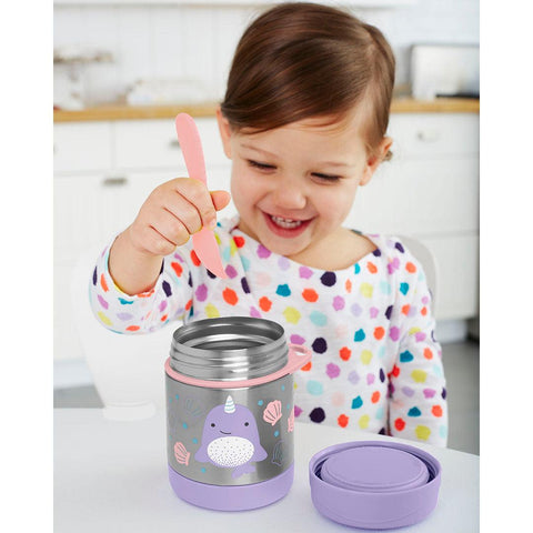 Pote Térmico Skip Hop Zoo Baleia Narval - Skip Hop Babytunes by Vanessa