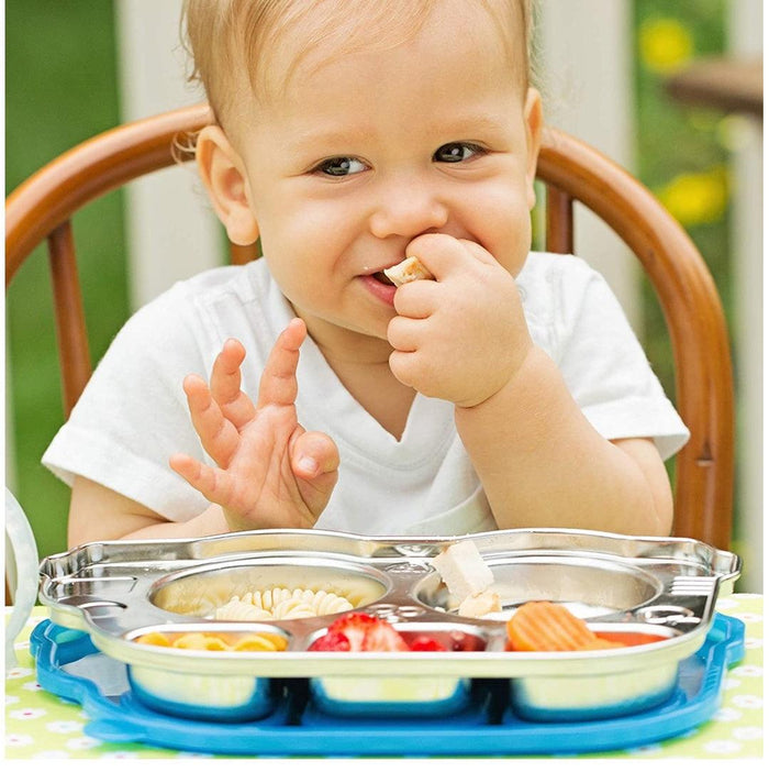 
    Prato Com Divisória Em Inox + Tampa Innobaby - Innobaby Babytunes
  