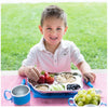 Prato Com Divisória Em Inox + Tampa Innobaby - Innobaby Babytunes