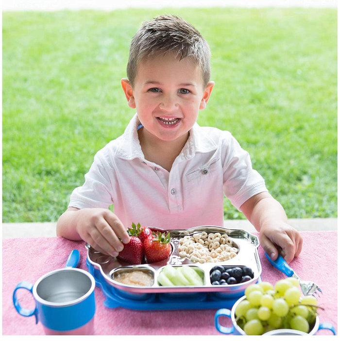 
    Prato Com Divisória Em Inox + Tampa Innobaby - Innobaby Babytunes
  
