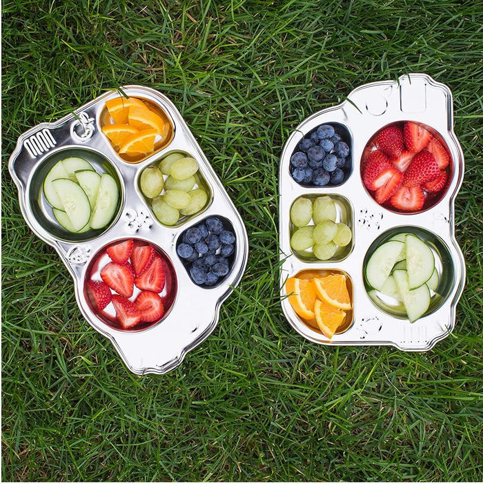 
    Prato Com Divisória Em Inox + Tampa Innobaby - Innobaby Babytunes
  
