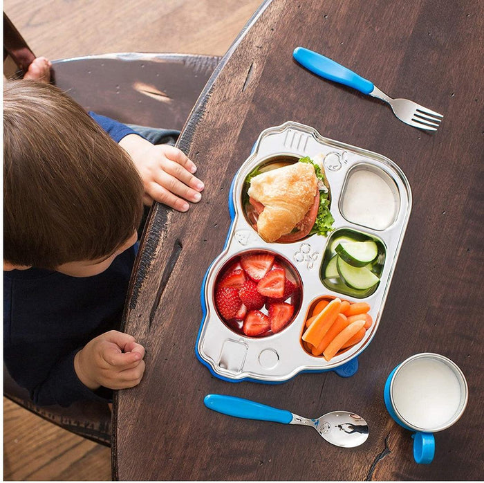 
    Prato Com Divisória Em Inox + Tampa Innobaby - Innobaby Babytunes
  