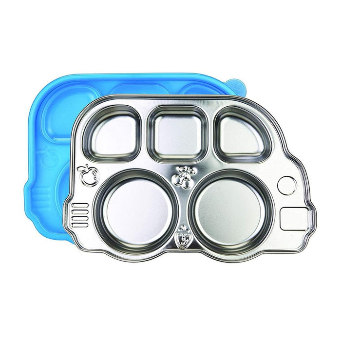 
    Prato Com Divisória Em Inox + Tampa Innobaby - Innobaby Babytunes
  
