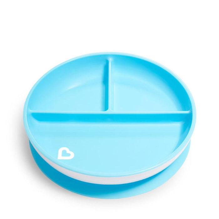 
    Prato Infantil Com Divisórias e Ventosa Munchkin Azul 6M+ - Munchkin Babytunes
  