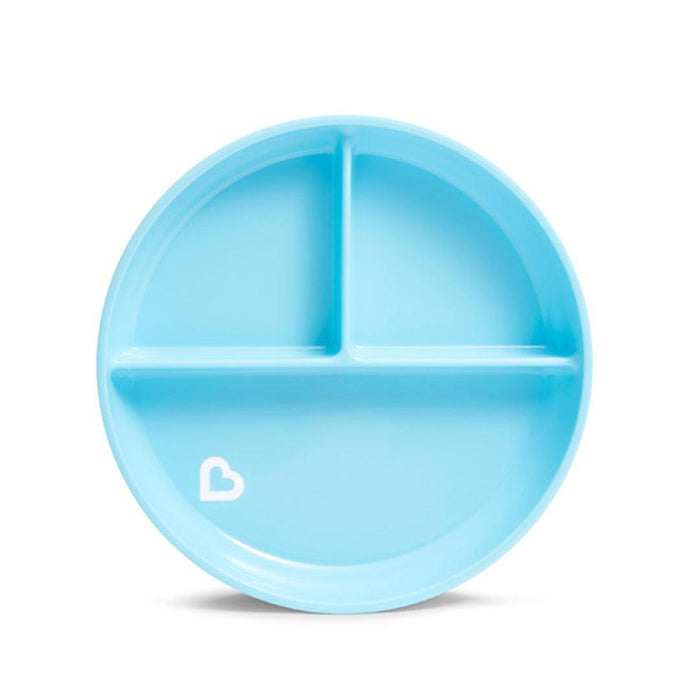 
    Prato Infantil Com Divisórias e Ventosa Munchkin Azul 6M+ - Munchkin Babytunes
  