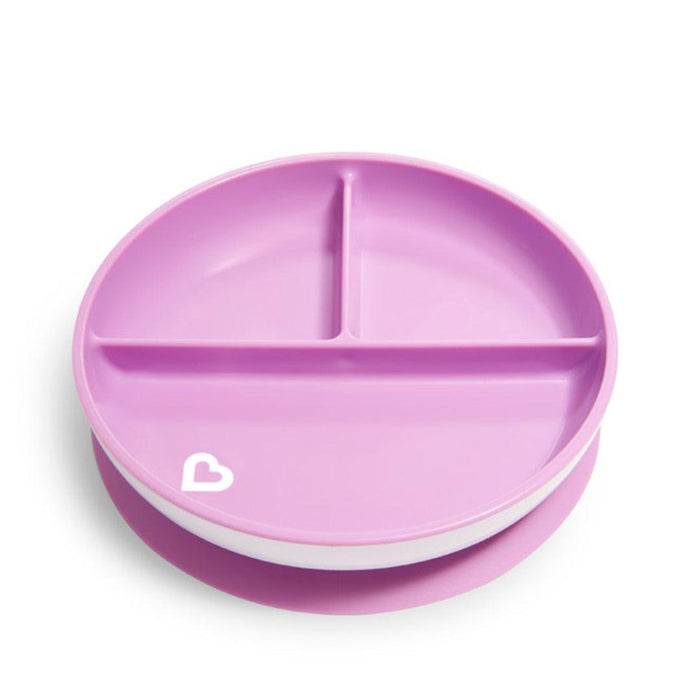 
    Prato Infantil Com Divisórias e Ventosa Munchkin Roxo 6M+ - Munchkin Babytunes
  