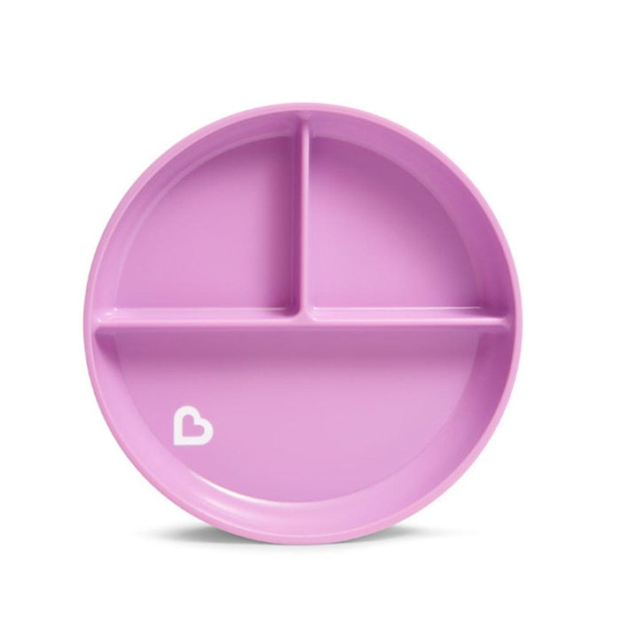 
    Prato Infantil Com Divisórias e Ventosa Munchkin Roxo 6M+ - Munchkin Babytunes
  