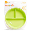 Prato Infantil Com Divisórias e Ventosa Munchkin Verde 6M+ - Munchkin Babytunes