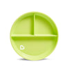 Prato Infantil Com Divisórias e Ventosa Munchkin Verde 6M+ - Munchkin Babytunes