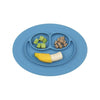 Prato De Silicone Ezpz Mini Happy Mat Blue - Ezpz Babytunes