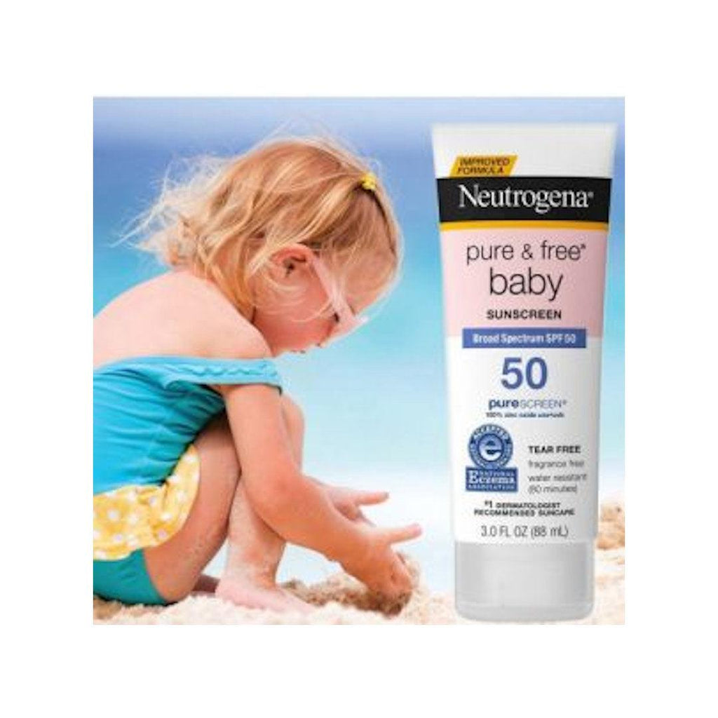 Protetor Solar Neutrogena Baby 50+ - Neutrogena Babytunes