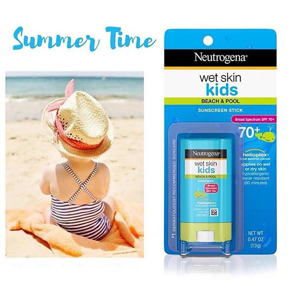 Protetor Solar Neutrogena Kids Wet Skin Bastão 70+ - Neutrogena Babytunes