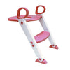 Redutor de Assento Infantil Para Vaso Sanitário Com Degrau Rosa - Clingo - Clingo Babytunes