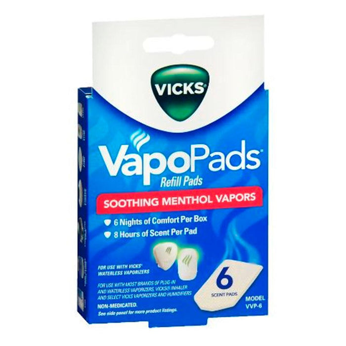 
    Refil Vaporizador De Ambiente Sem Água Vicks 6 Unidades - Vicks Babytunes
  