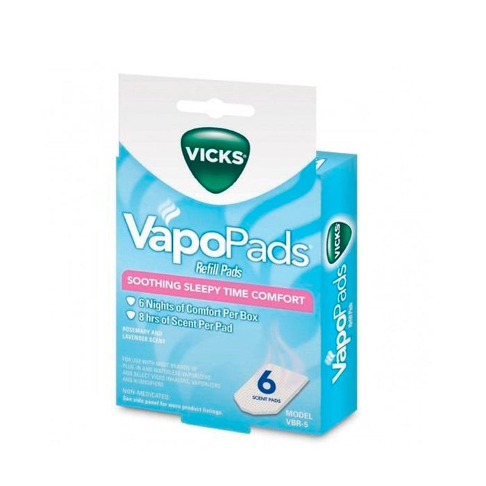 
    Refil Vaporizador De Ambiente Sem Água Vicks 6 Unidades - Vicks Babytunes
  