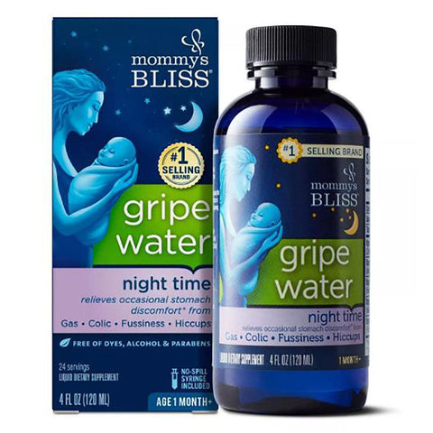 Remédio Homeopático Mommy's Bliss Gripe Water Night Time - Mommy's Bliss Babytunes