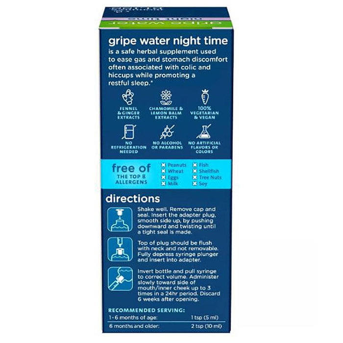 
    Remédio Homeopático Mommy's Bliss Gripe Water Night Time - Mommy's Bliss Babytunes
  