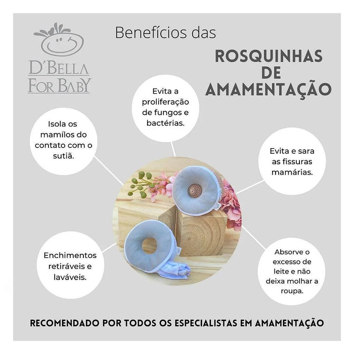
    Rosquinhas de Amamentação D'Bella For Baby Rosê - D' Bella For Baby Babytunes
  