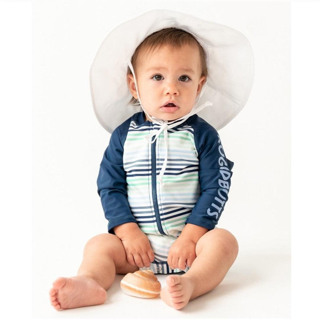Roupa De Banho Infantil Ruggedbutts Coastal Stripes FPS50+ - Ruggedbutts Babytunes