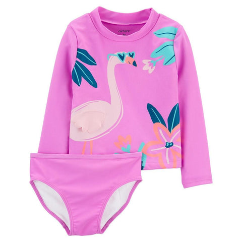 Roupa de Banho Infantil Flamingo - BBTC Babytunes