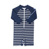 Roupa De Banho Ruggedbutts Striped Navy FPS50+ - Ruggedbutts Babytunes