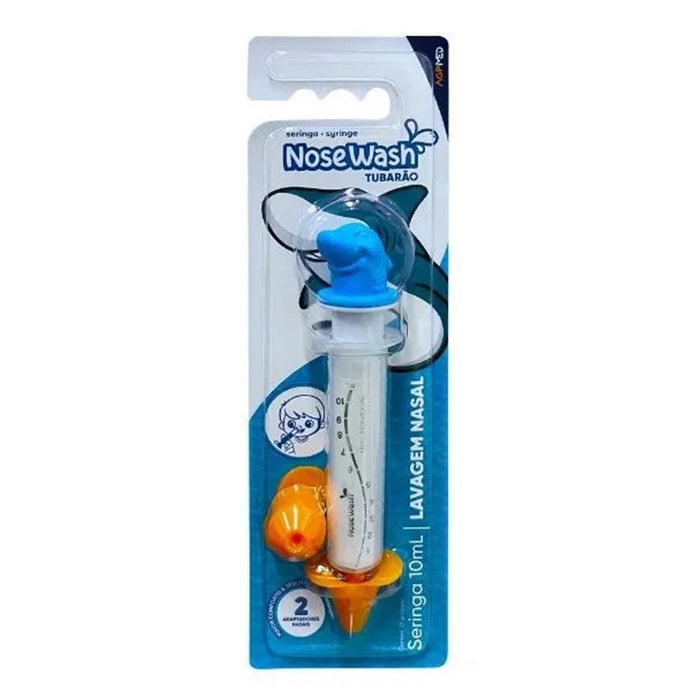 
    Seringa Para Lavagem Nasal Infantil Tubarão NoseWash - NoseWash Babytunes
  