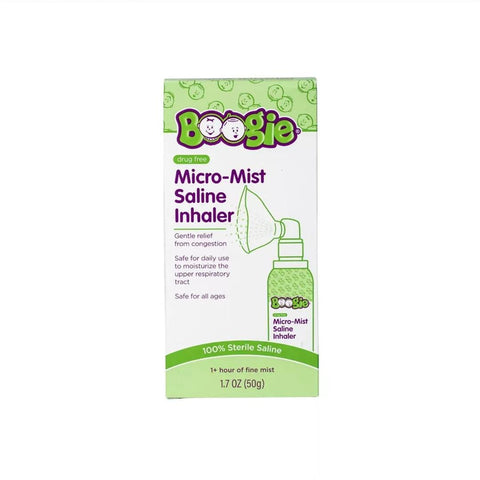 Inalador Spray Saline Micro-Mist Boogie Para Constipação Nasal - Boogie Wipes Babytunes