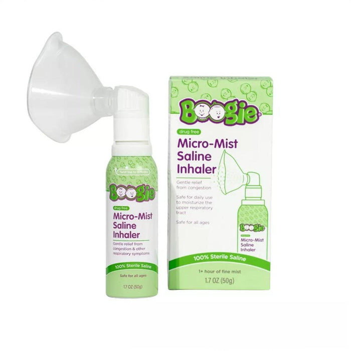 
    Inalador Spray Saline Micro-Mist Boogie Para Constipação Nasal - Boogie Wipes Babytunes
  