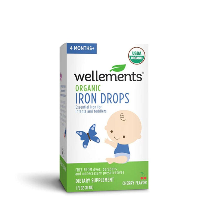 
    Suplemento de Ferro Orgânico em Gotas Para Bebês Wellements 4M+ - Wellements Babytunes
  