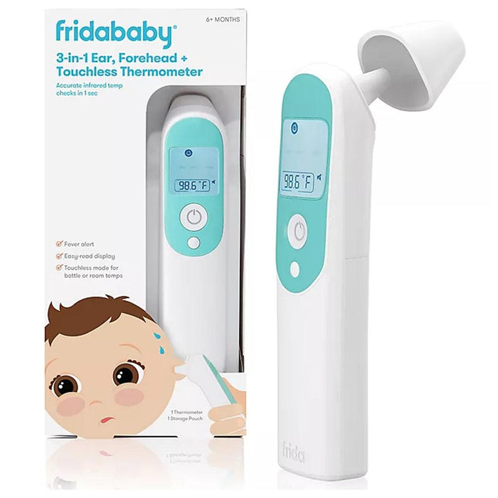 
    Termômetro Infantil Digital Infravermelho 3 em 1 Fridababy Branco - Fridababy Babytunes
  