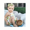 Tigela de Bambu Com Ventosa + Colher Avanchy Azul - Avanchy Babytunes