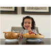 Tigela de Bambu Com Ventosa + Colher Avanchy Cinza - Avanchy Babytunes