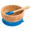 Tigela de Bambu com Ventosa Turminha Guará Azul - Turminha Guará Babytunes