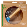 Tigela de Bambu com Ventosa Turminha Guará Azul - Turminha Guará Babytunes