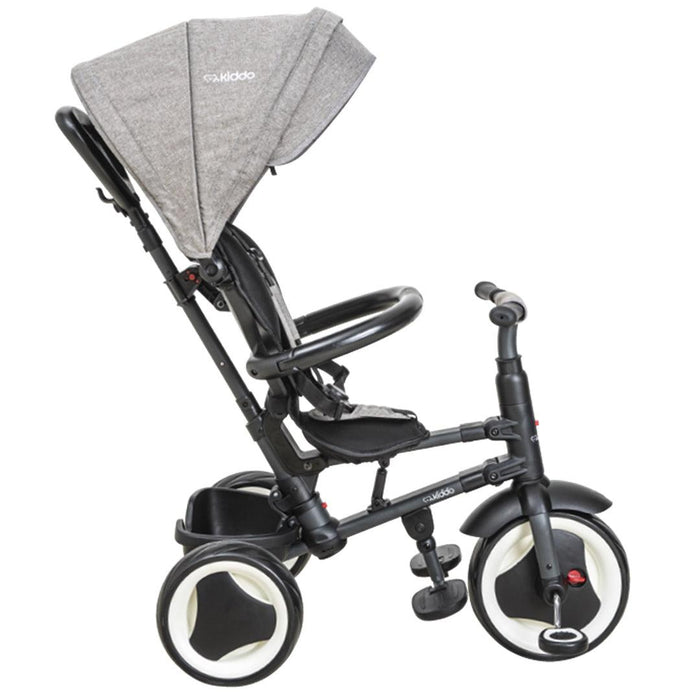 
    Triciclo Infantil Evolution Kiddo Melange Grafite - Kiddo Babytunes
  
