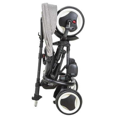 Triciclo Infantil Evolution Kiddo Melange Grafite - Fechamento Compacto