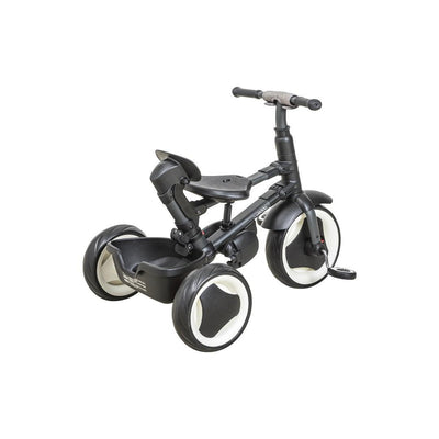 Triciclo Infantil Evolution Kiddo Melange Grafite - Rodas e Cesto Porta-Objetos