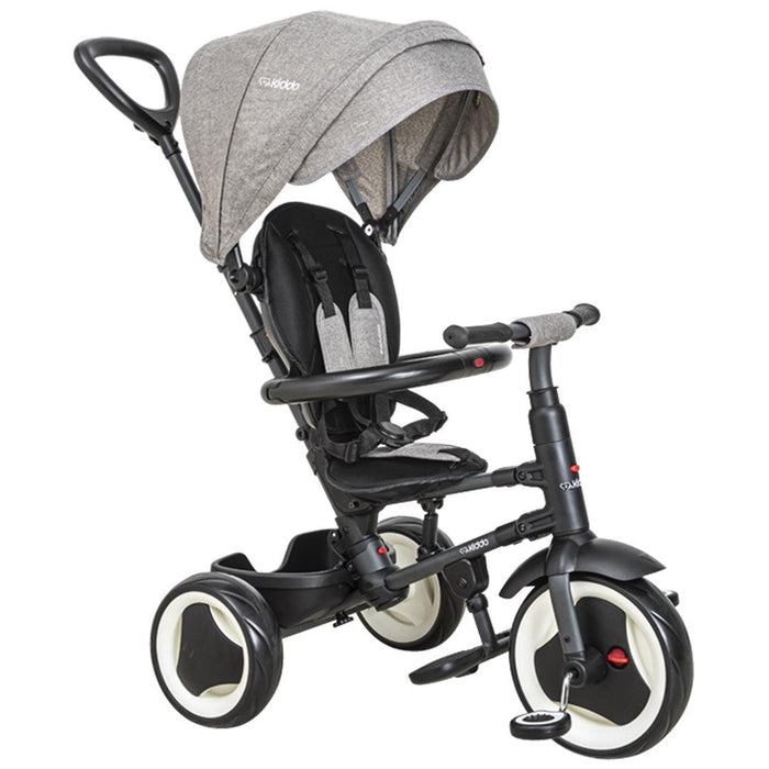
    Triciclo Infantil Evolution Kiddo Melange Grafite - Kiddo Babytunes
  
