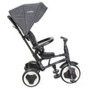 Triciclo Infantil Evolution Kiddo Melange Preto - Kiddo Babytunes