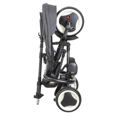 Triciclo Infantil Evolution Kiddo Melange Preto - Fechamento Compacto