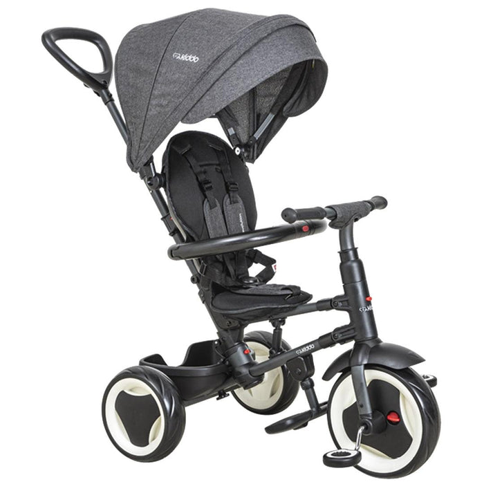 
    Triciclo Infantil Evolution Kiddo Melange Preto - Kiddo Babytunes
  