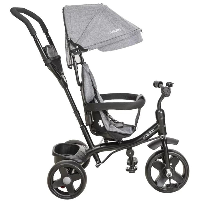 
    Triciclo Infantil Giratório de 360° Kiddo Cinza - Kiddo Babytunes
  