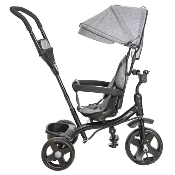 
    Triciclo Infantil Giratório de 360° Kiddo Cinza - Kiddo Babytunes
  