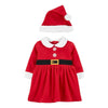 Vestido Infantil Mamãe Noel Fleece - BBTC Babytunes