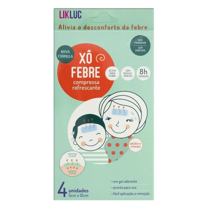 
    Xô Febre - Compressas Refrescantes Para Alivio da Febre Likluc - LikLuc Babytunes
  
